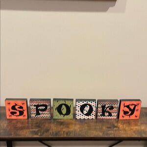 Halloween Spooky Decorative Blocks
